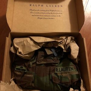 Ralph Lauren army jacket unisex